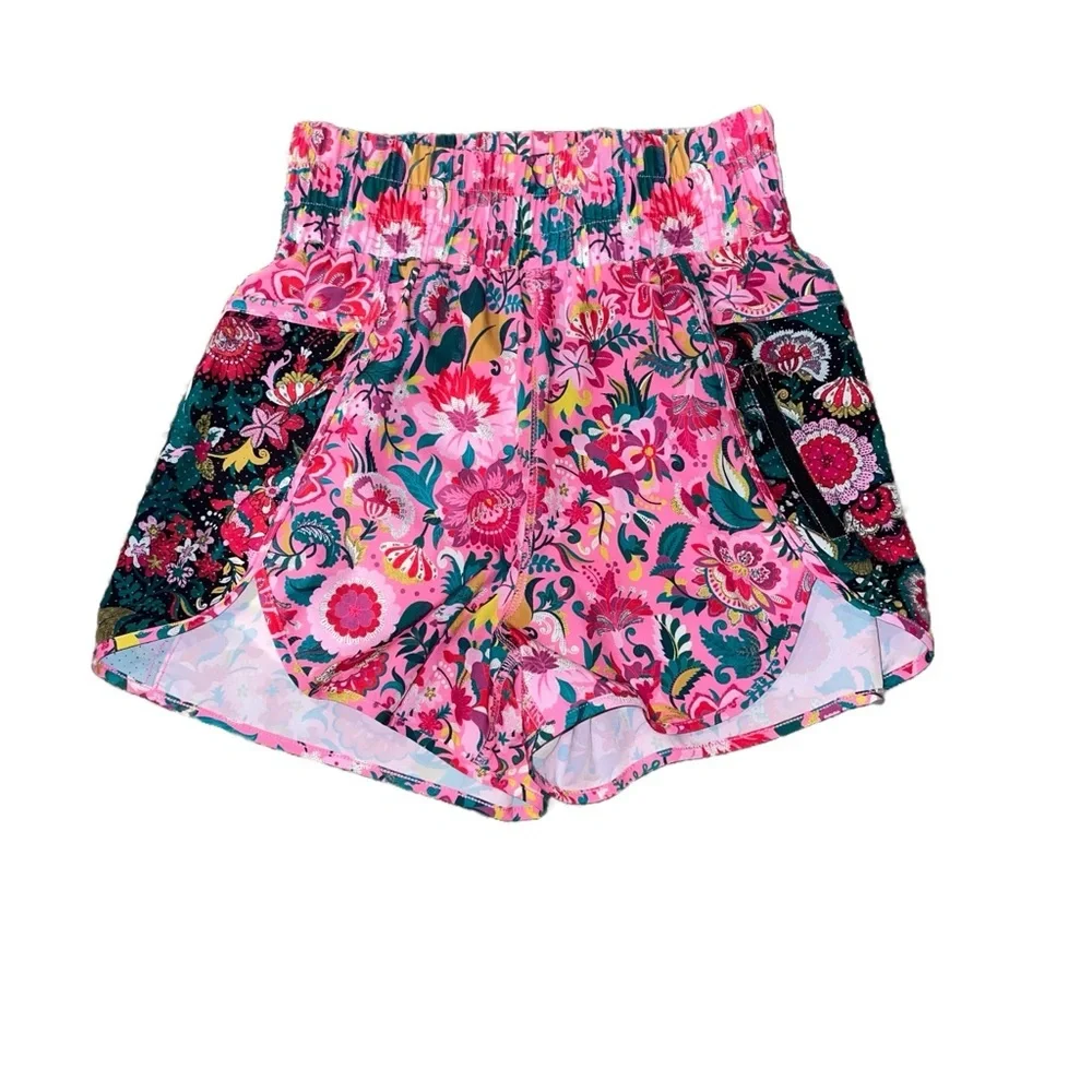 FREE PEOPLE X Beach Riot CLIFF SHORT IN PASSION FLOR XS MSRP 88​ - Picture 4 of 6